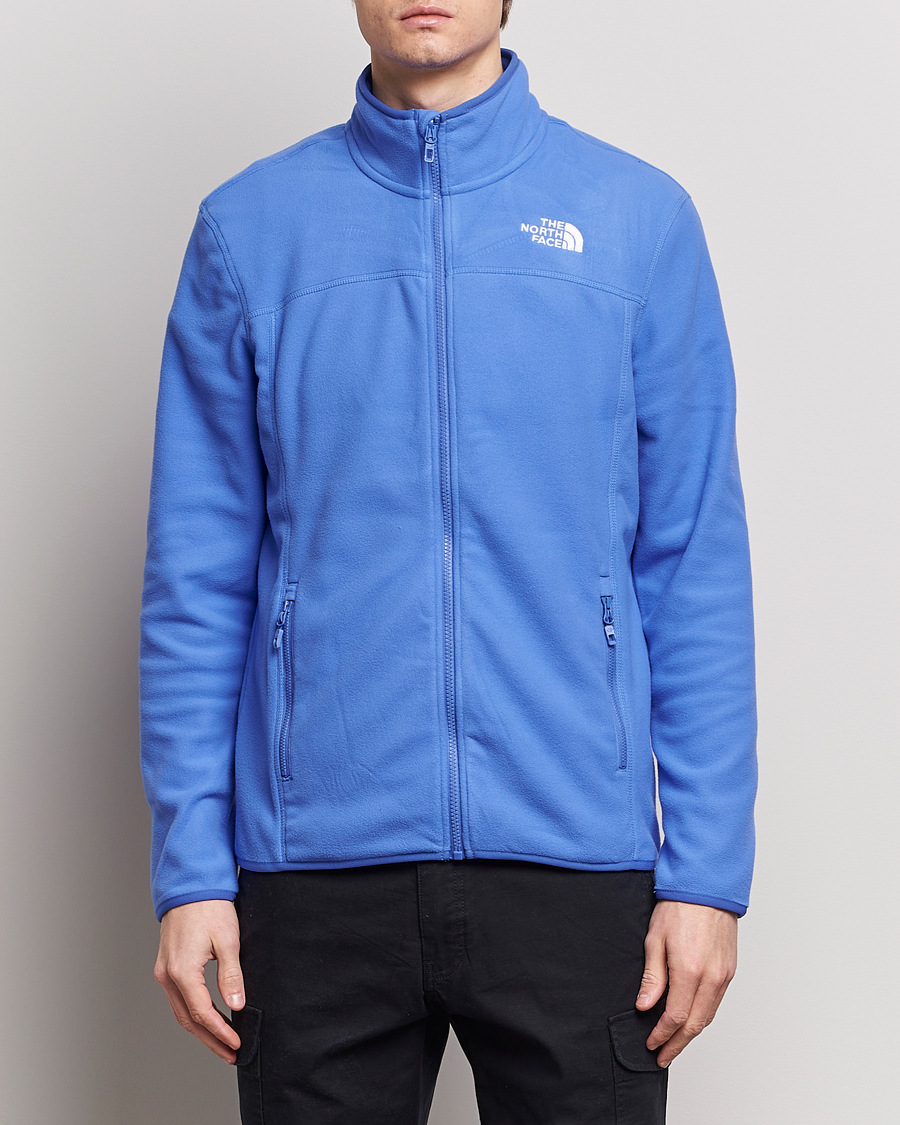 Herr | Active | The North Face | Glacier Full Zip Fleece Solar Blue