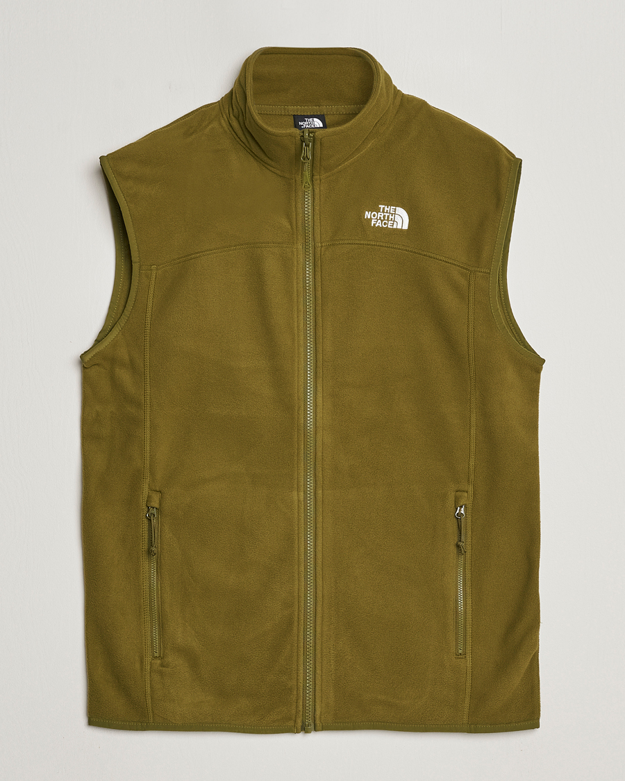 Herr | Tröjor | The North Face | Glaicer Fleece Vest New Taupe Green