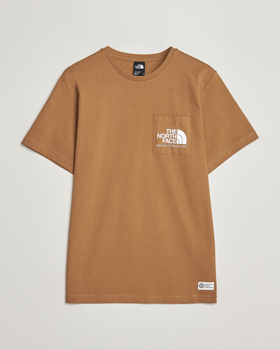 Herr | T-Shirts | The North Face | Berkeley Pocket T-Shirt Utility Brown