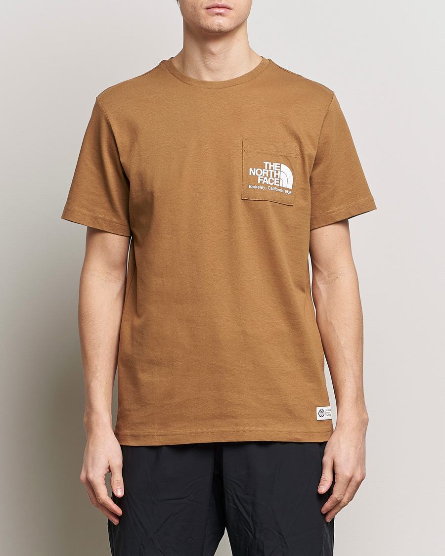 Herr | Outdoor | The North Face | Berkeley Pocket T-Shirt Utility Brown