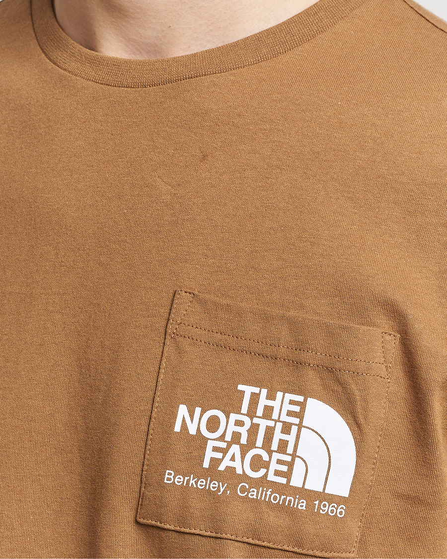 Herr | T-Shirts | The North Face | Berkeley Pocket T-Shirt Utility Brown