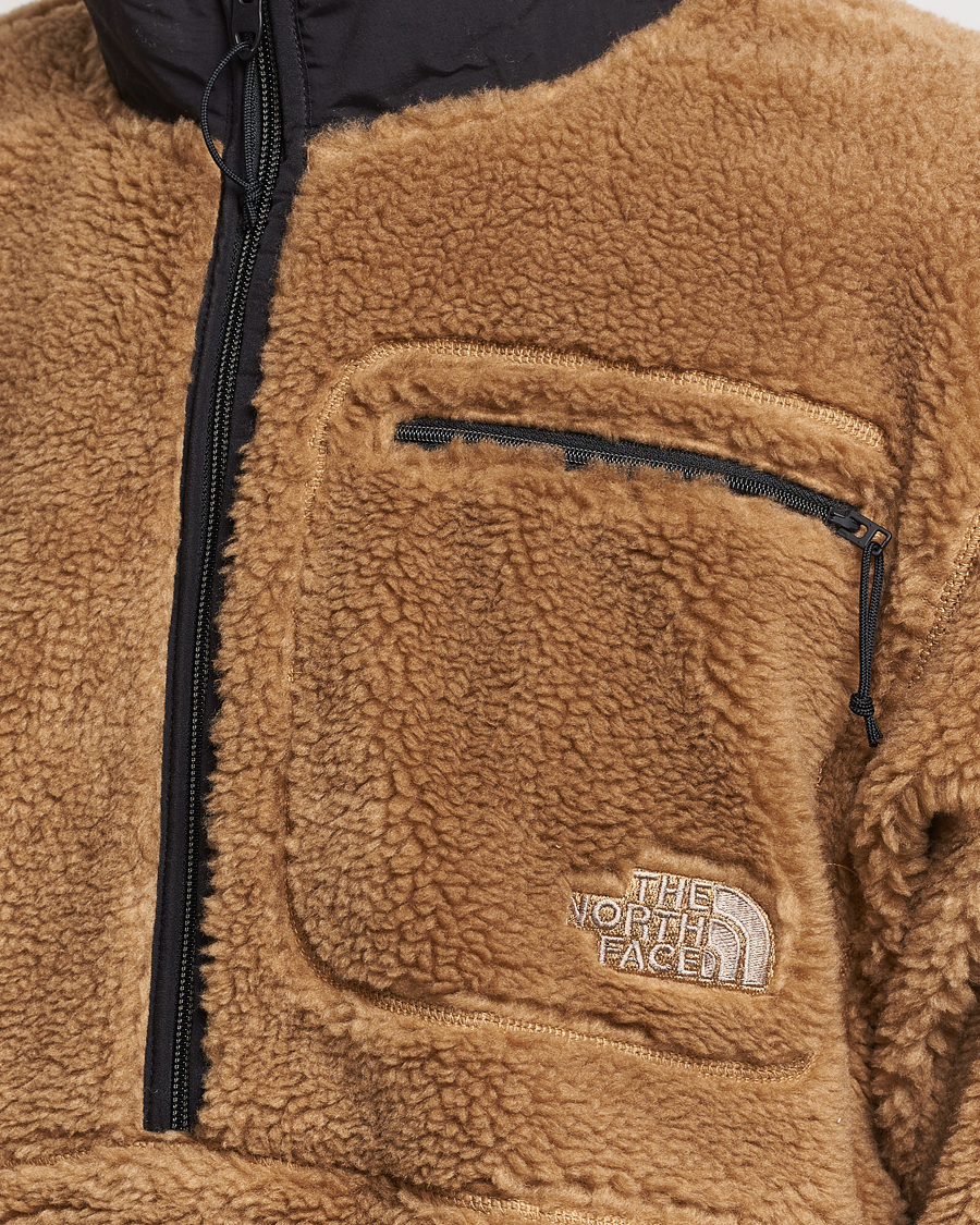 Herr | Tröjor | The North Face | Heritage Fleece Half Zip Utility Brown