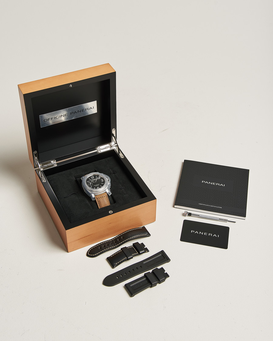 Herr | Panerai Pre-Owned Luminor Marina 8 Days 00510 Silver | Panerai Pre-Owned | Luminor Marina 8 Days 00510 Silver