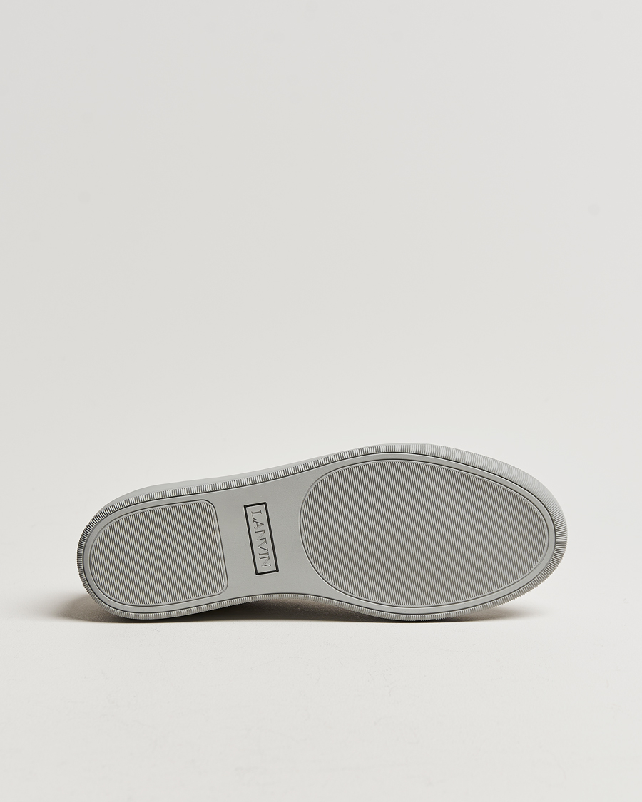 Herr | Lanvin Nappa Cap Toe Sneaker Light Grey | Lanvin | Nappa Cap Toe Sneaker Light Grey