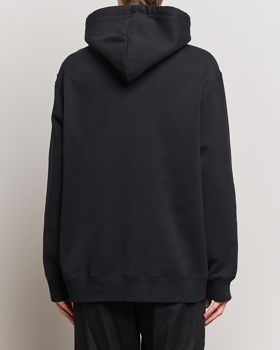 Herr | Tröjor | Lanvin | Embroidered Logo Hoodie Black