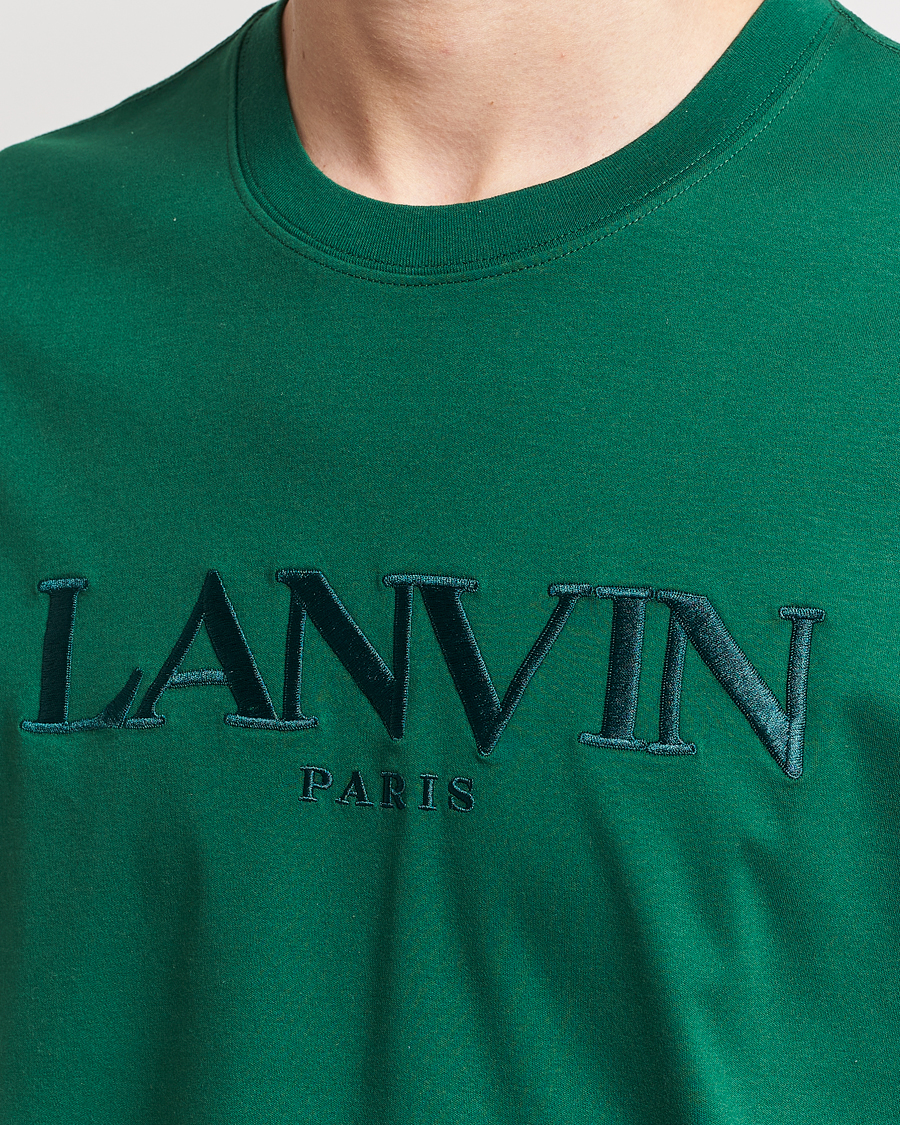 Herr | T-Shirts | Lanvin | Paris Classic Logo T-Shirt Bottle Green