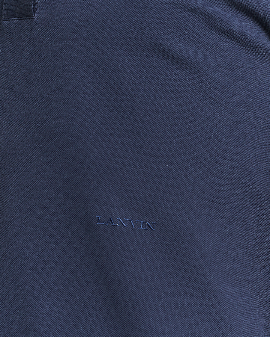 Herr | Pikéer | Lanvin | Short Sleeve Polo Thunder