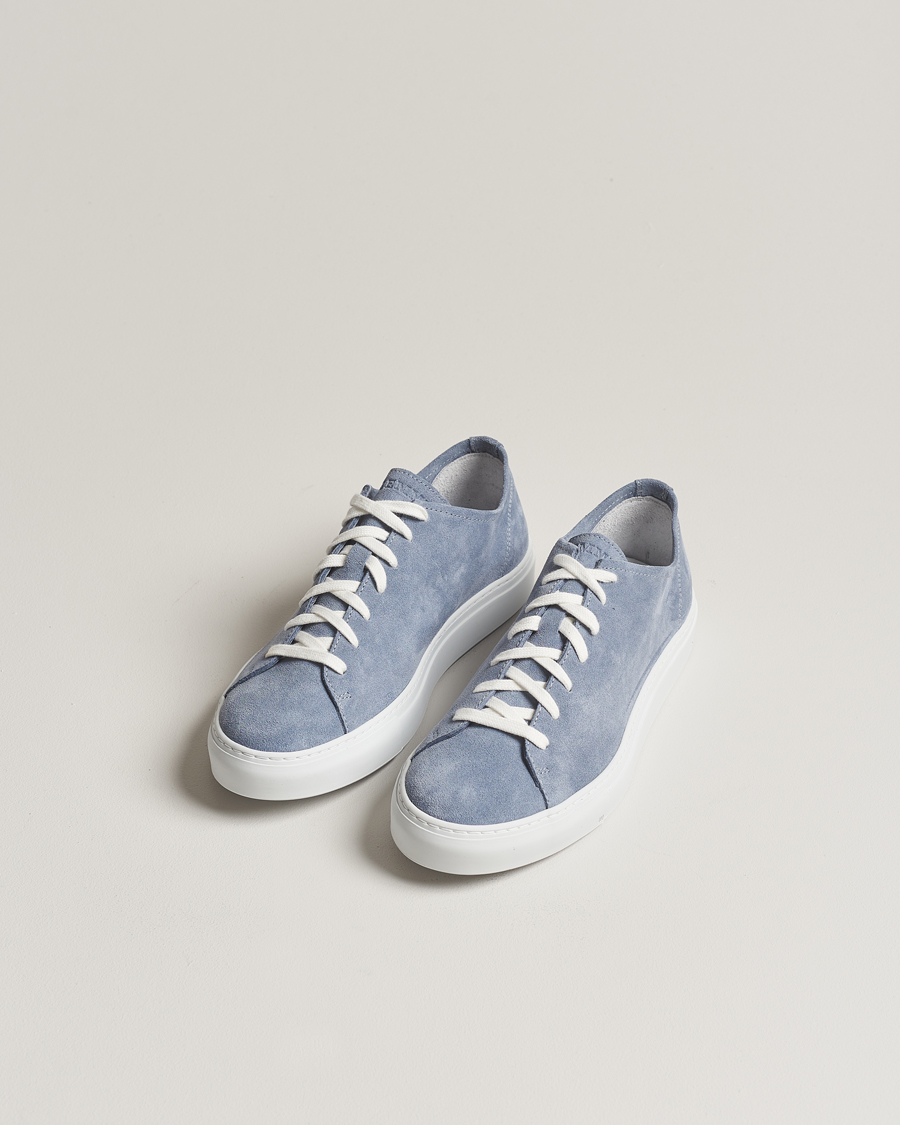 Herr | Mockaskor | Diemme | Loria Low Sneaker Sky Blue Suede