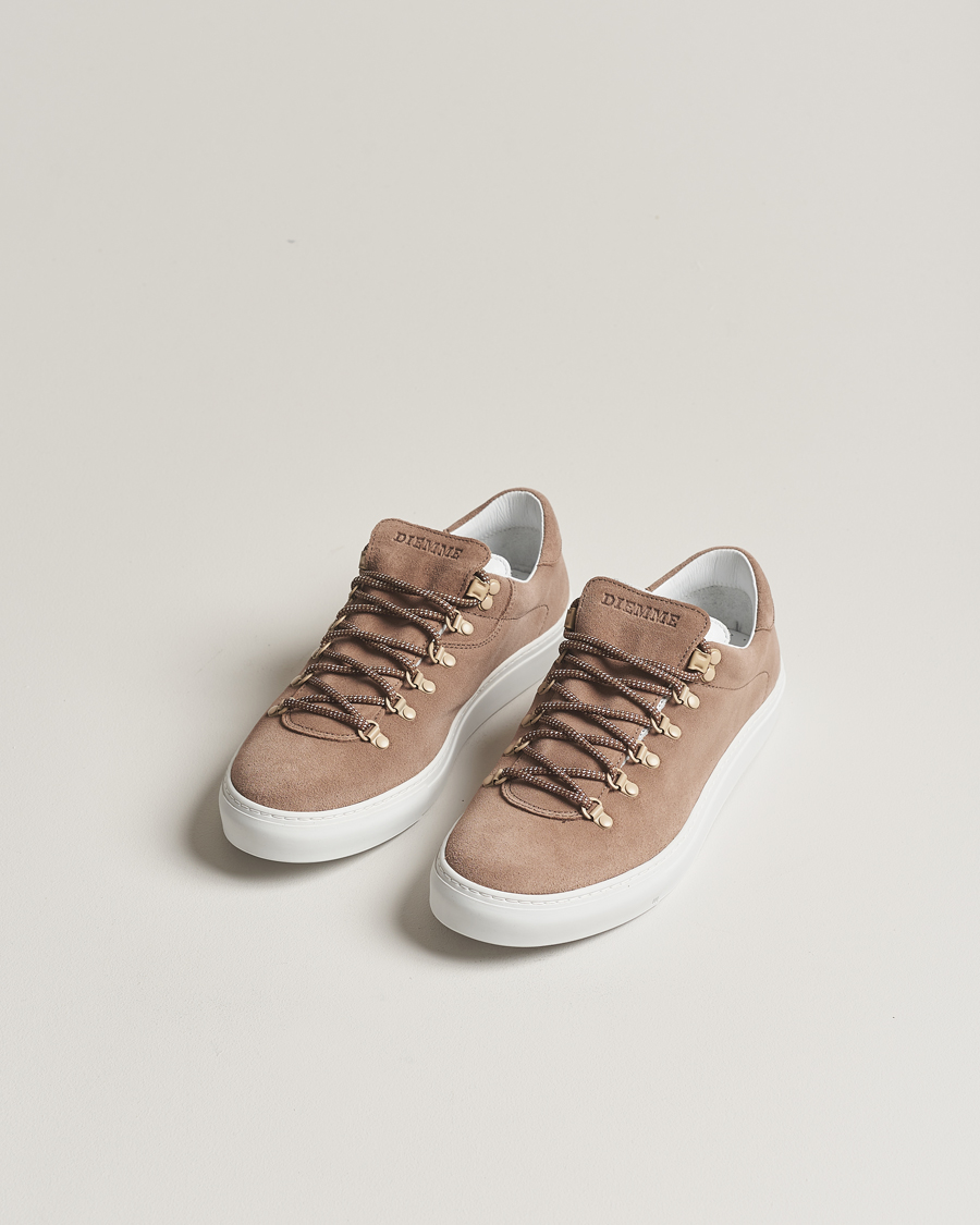 Herr | Skor | Diemme | Marostica Low Sneaker Fallow Taupe Suede