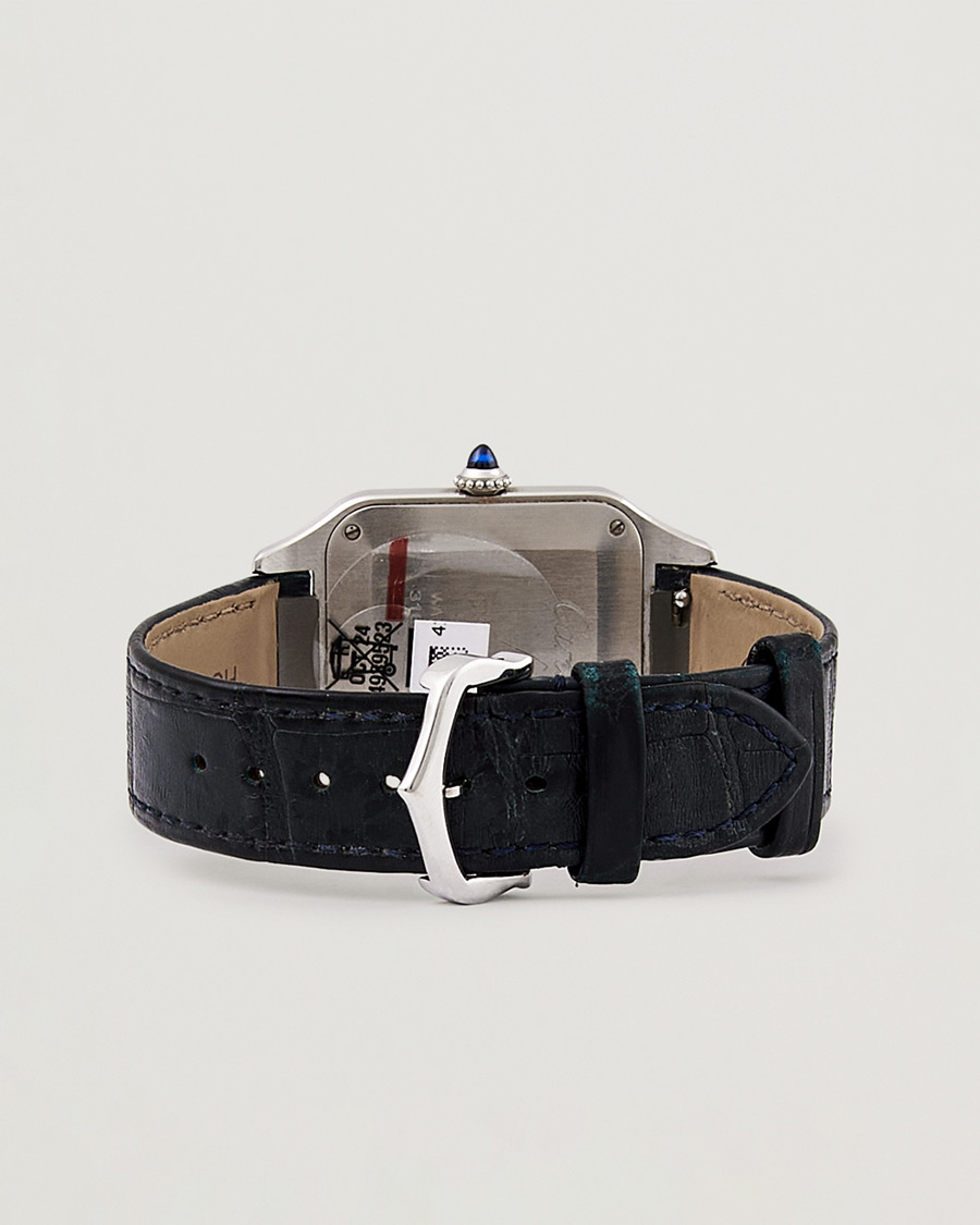 Herr | Cartier Pre-Owned Santos Dumont WSSA0022 Silver | Cartier Pre-Owned | Santos Dumont WSSA0022 Silver