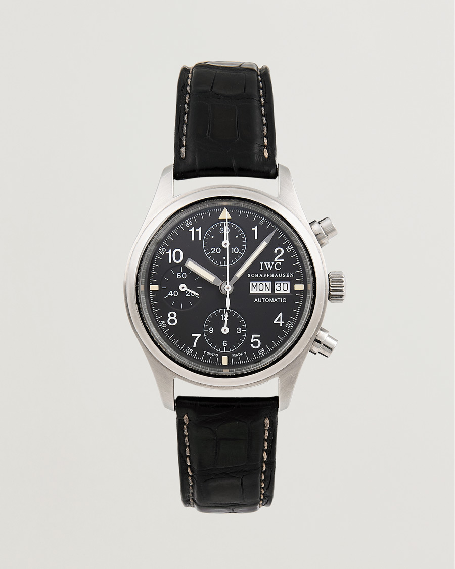 Herr | IWC Pre-Owned Pilot Chronograph IW3706 Silver | IWC Pre-Owned | Pilot Chronograph IW3706 Silver