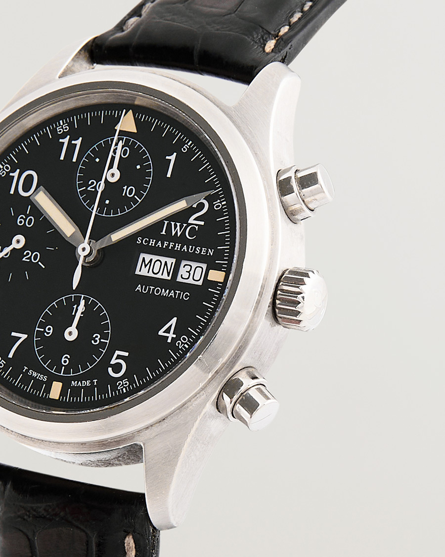 Herr | IWC Pre-Owned Pilot Chronograph IW3706 Silver | IWC Pre-Owned | Pilot Chronograph IW3706 Silver