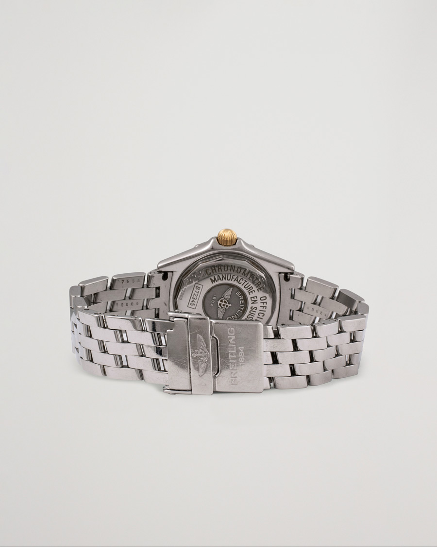 Herr | Breitling Pre-Owned Callistino B72345 Mother of Pearl Silver | Breitling Pre-Owned | Callistino B72345 Mother of Pearl Silver
