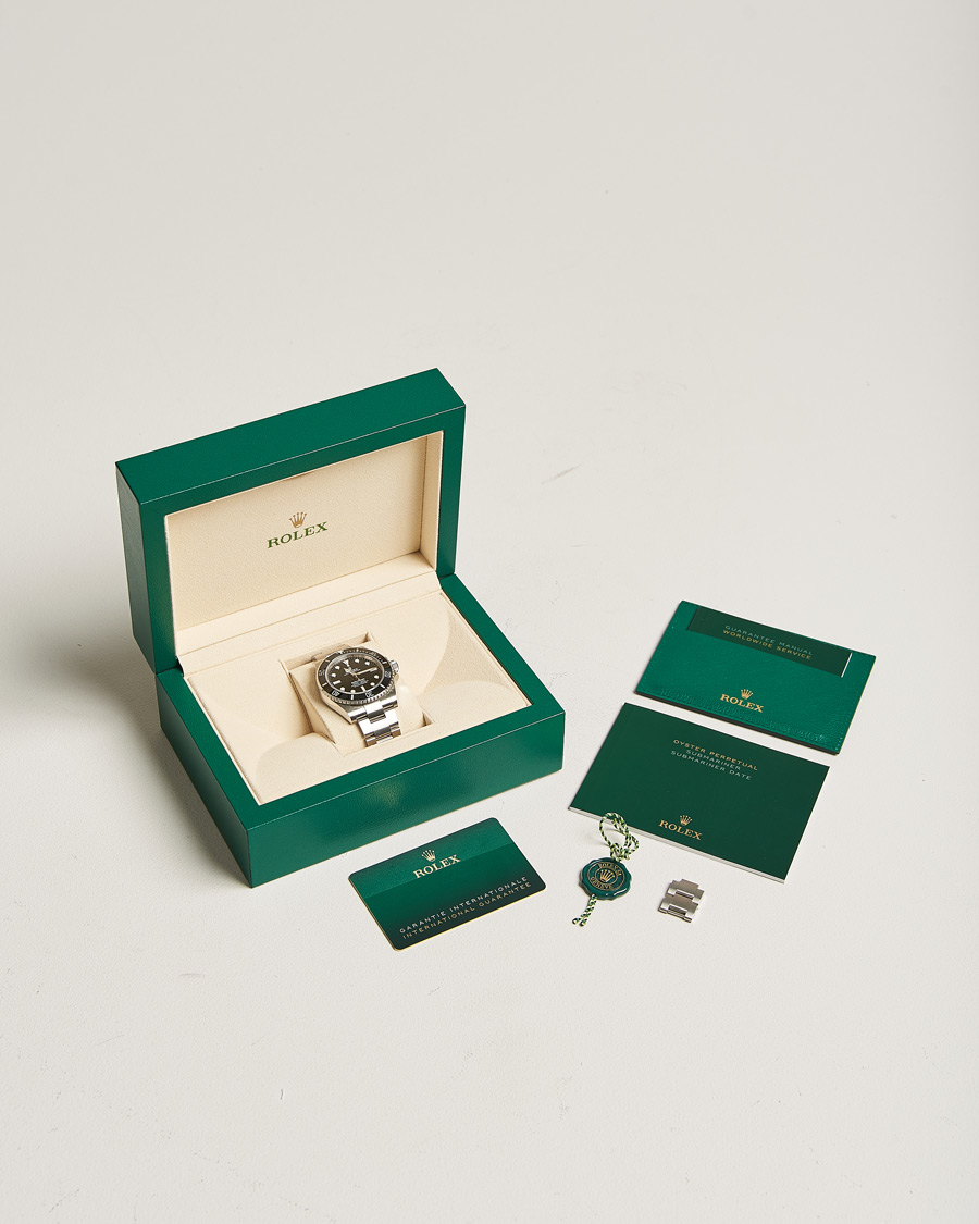 Herr | Rolex Pre-Owned Submariner 124060 Oyster Perpetual Steel Black Silver | Rolex Pre-Owned | Submariner 124060 Oyster Perpetual Steel Black Silver