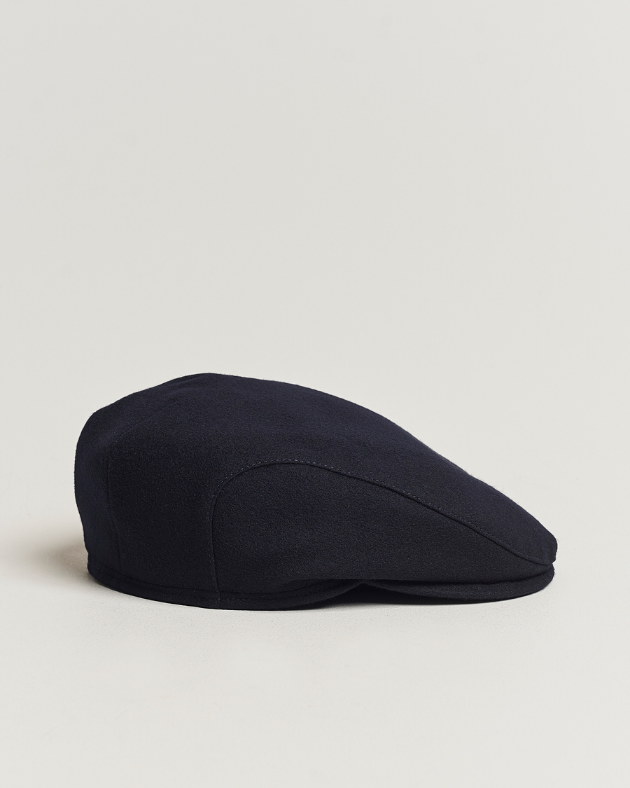 Herr | Hattar & kepsar | Wigéns | Ivy Slim Donegal Wool Navy