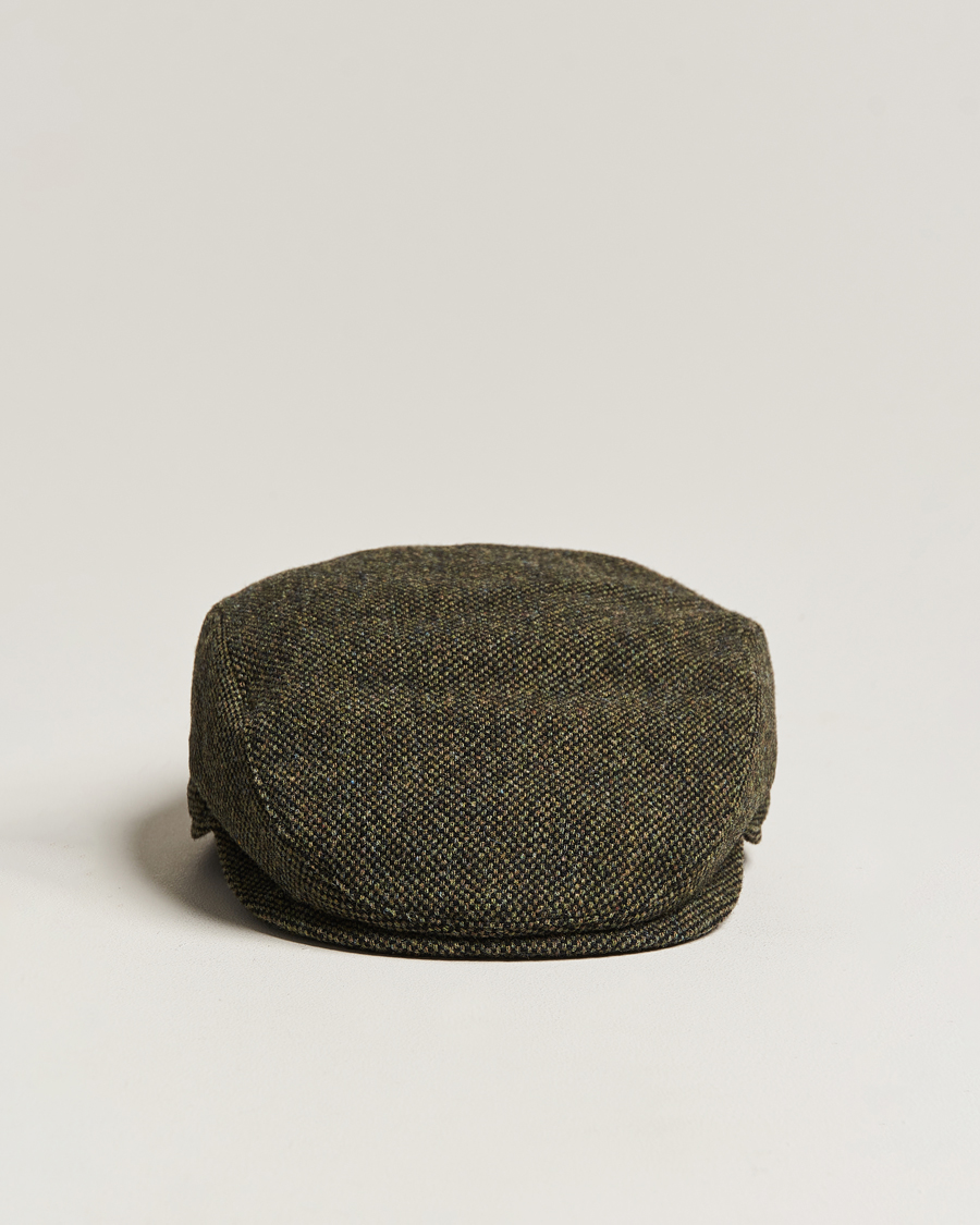 Herr | Wigéns Ivy Slim Donegal Wool Olive | Wigéns | Ivy Slim Donegal Wool Olive