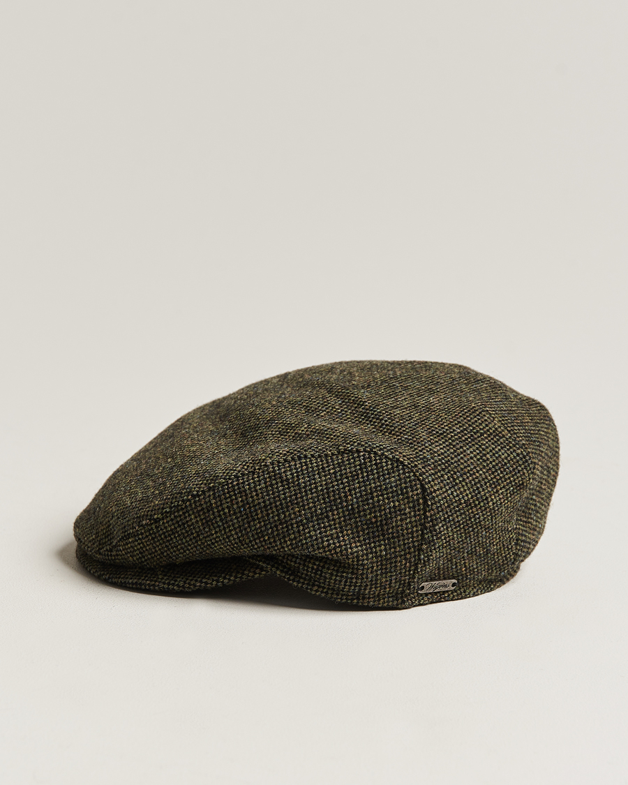 Herr | Wigéns Ivy Slim Donegal Wool Olive | Wigéns | Ivy Slim Donegal Wool Olive