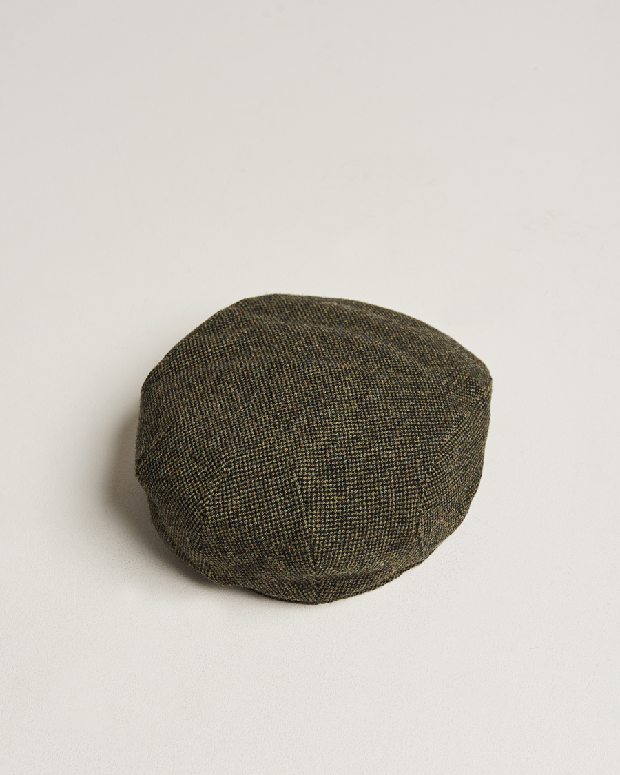 Herr | Wigéns Ivy Slim Donegal Wool Olive | Wigéns | Ivy Slim Donegal Wool Olive
