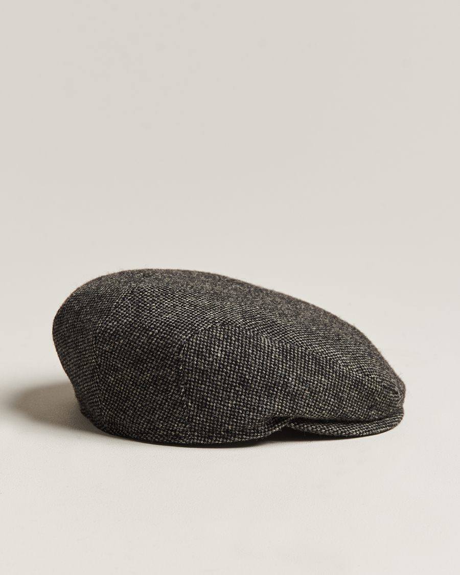 Herr | Hattar & kepsar | Wigéns | Ivy Slim Donegal Wool Dark Grey