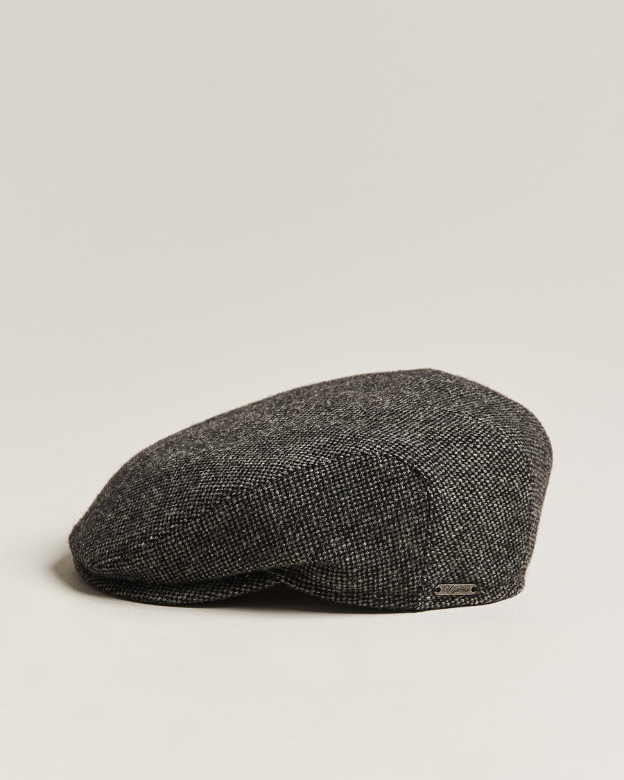 Herr | Hattar & kepsar | Wigéns | Ivy Slim Donegal Wool Dark Grey