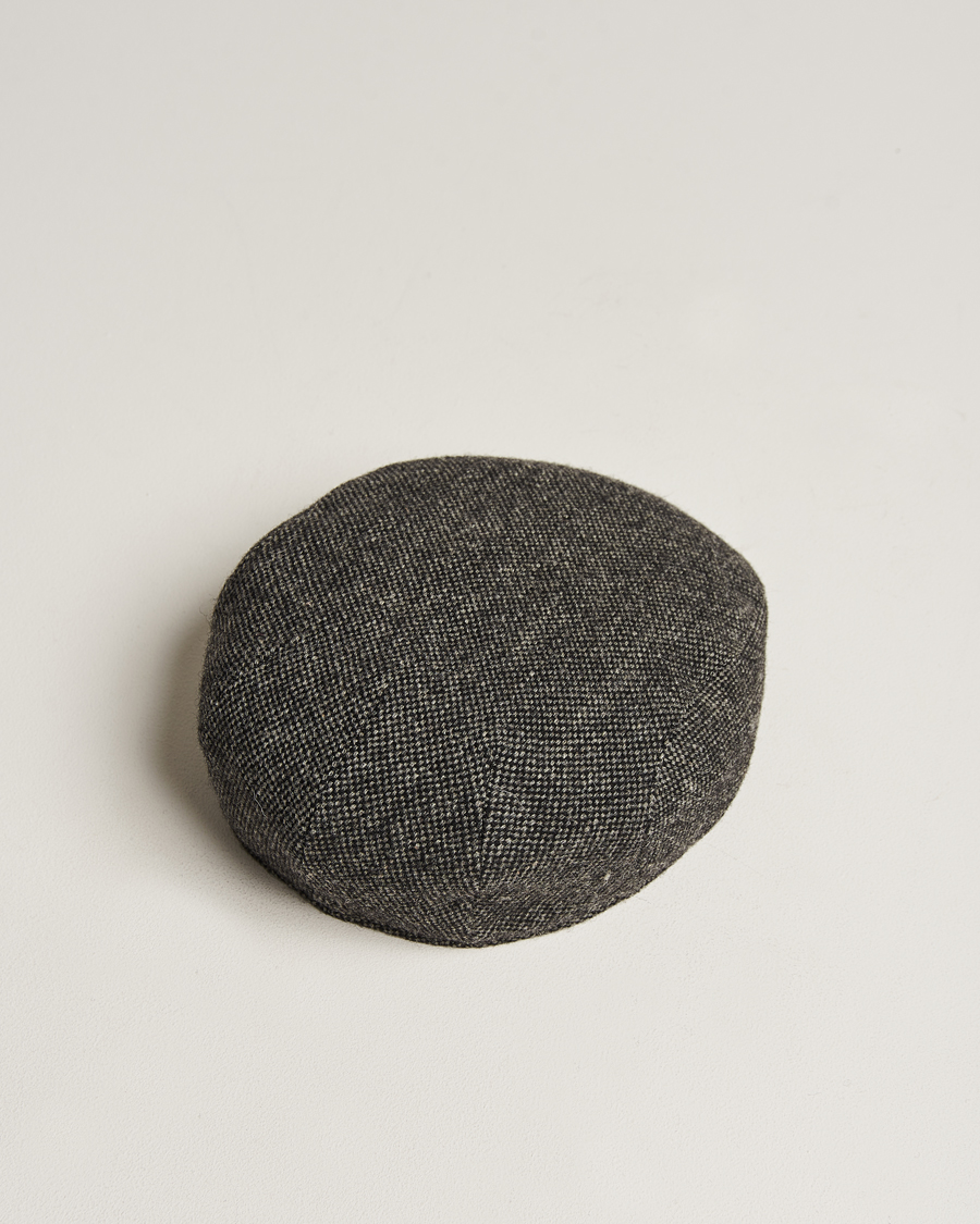 Herr | Hattar & kepsar | Wigéns | Ivy Slim Donegal Wool Dark Grey