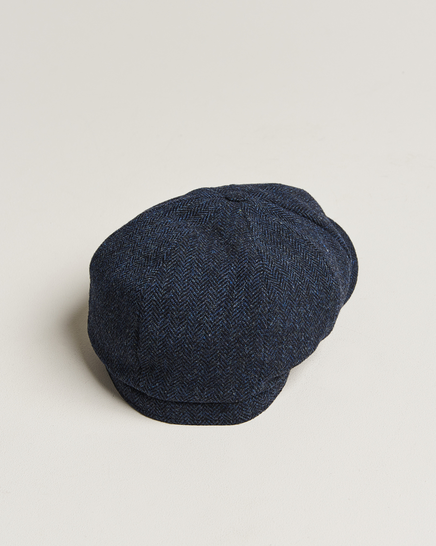 Herr | Hattar & kepsar | Wigéns | Newsboy Classic Shetland Wool Navy