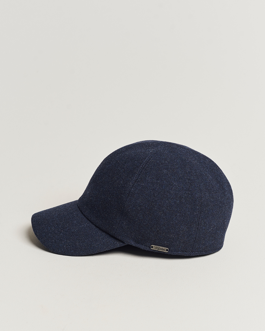Herr | Wigéns Baseball Classic Melton Wool Blue Melange | Wigéns | Baseball Classic Melton Wool Blue Melange