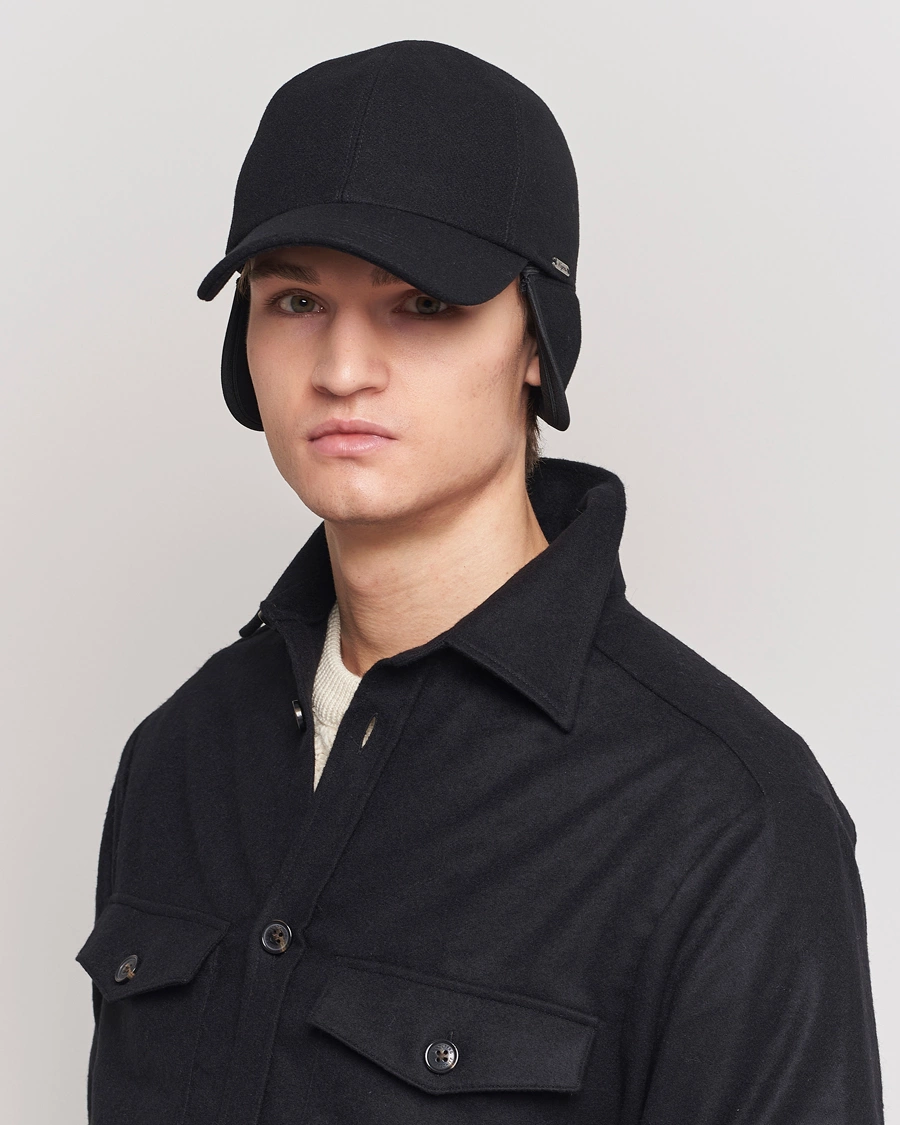Herr | Hattar & kepsar | Wigéns | Baseball Classic Melton Wool Black