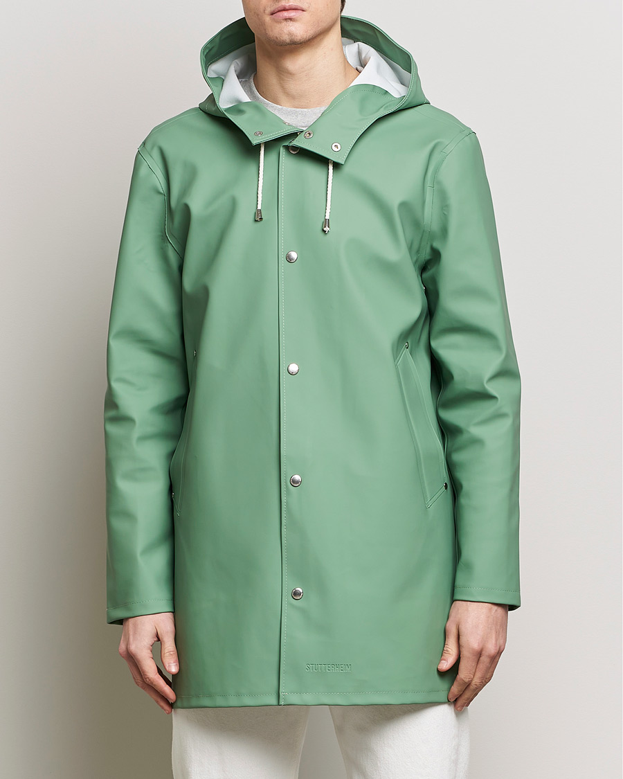 Herr | Kläder | Stutterheim | Stockholm Raincoat Green