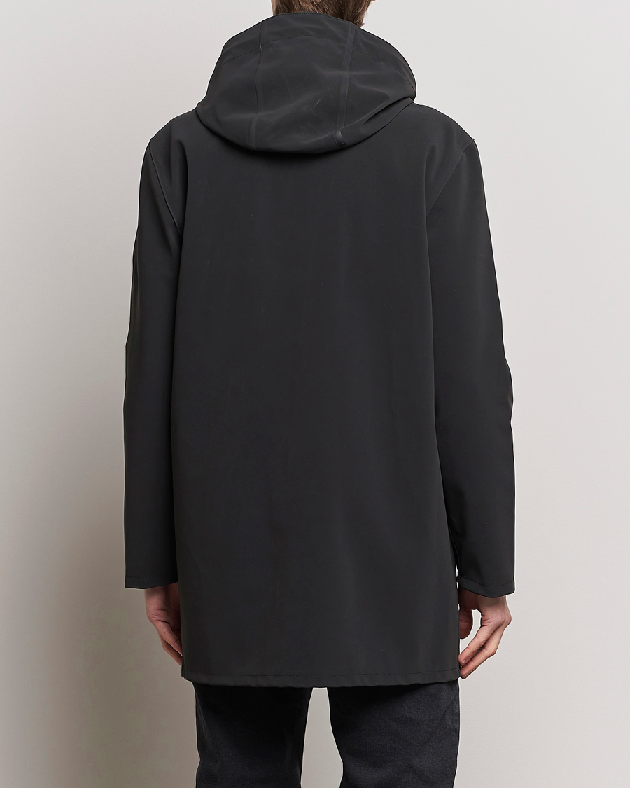Herr | Jackor | Stutterheim | Stockholm Raincoat Suede Black