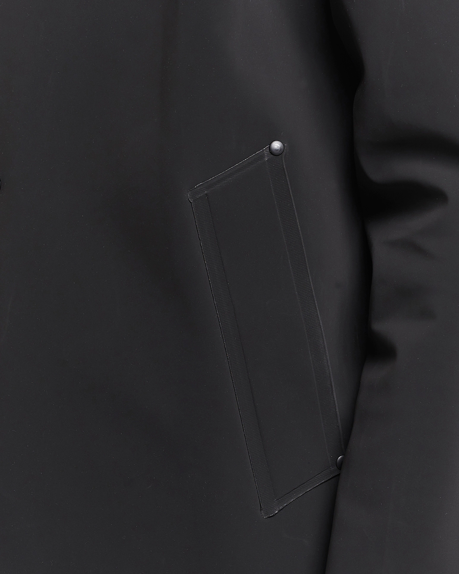 Herr | Jackor | Stutterheim | Stockholm Raincoat Suede Black