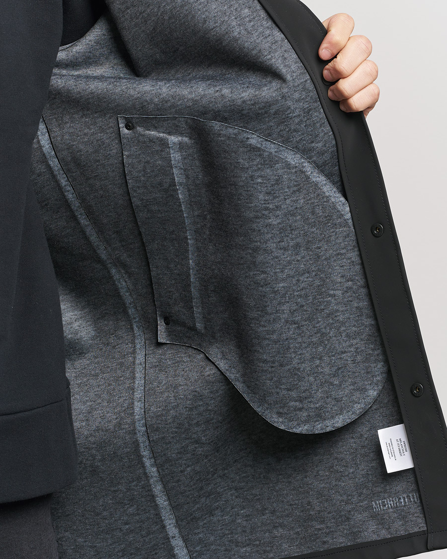 Herr | Jackor | Stutterheim | Stockholm Raincoat Suede Black