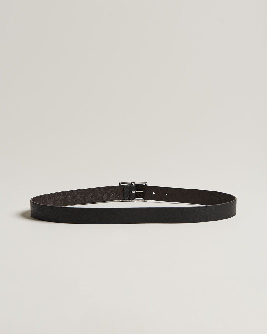 Herr | Anderson's | Anderson's | Reversible Grained Leather Belt 3 cm Black/Brown