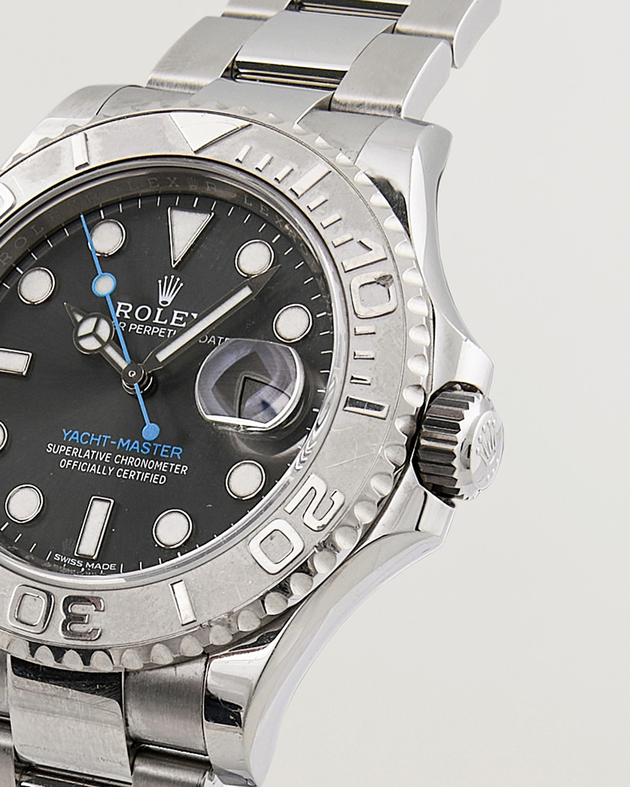 Herr | Rolex Pre-Owned Yacht Master 116622 Oyster Perpetual Silver | Rolex Pre-Owned | Yacht Master 116622 Oyster Perpetual Silver