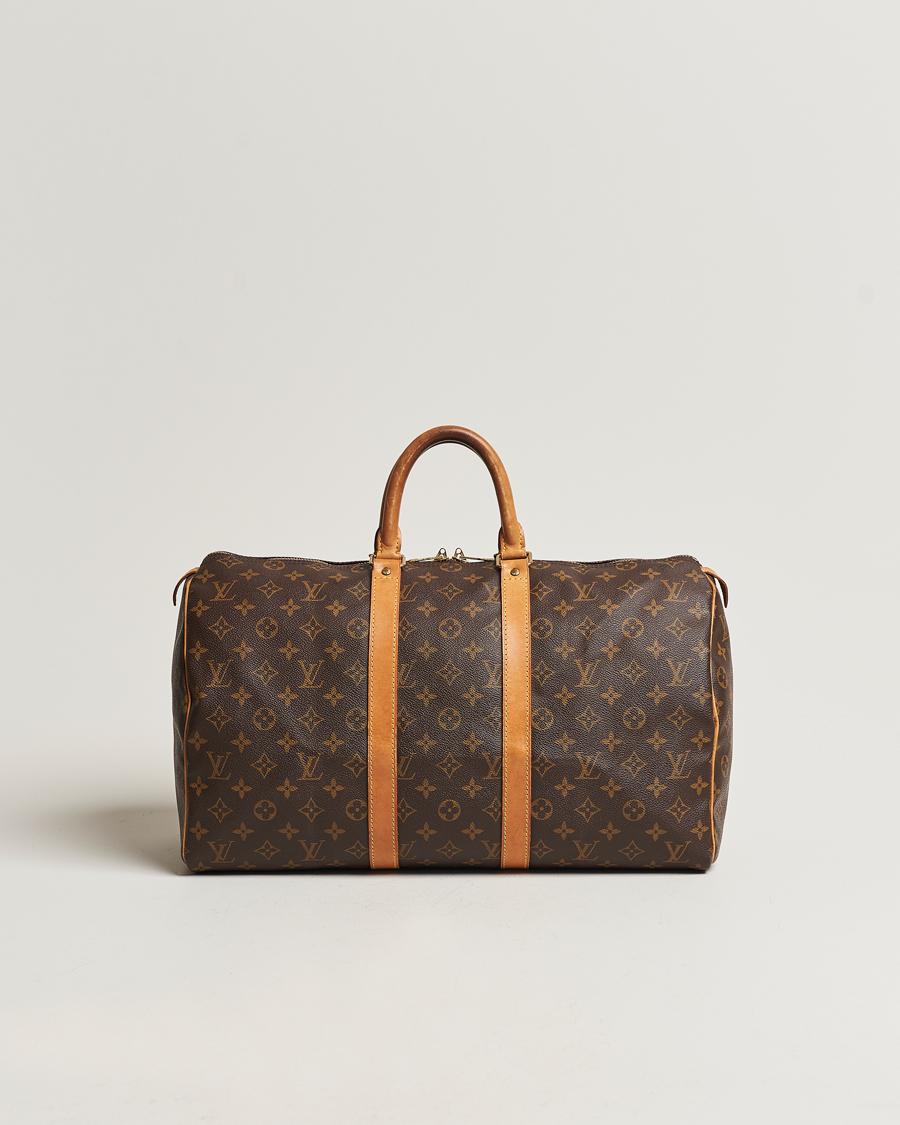 Herr | Louis Vuitton Pre-Owned Keepall 45 Bag Monogram | Louis Vuitton Pre-Owned | Keepall 45 Bag Monogram