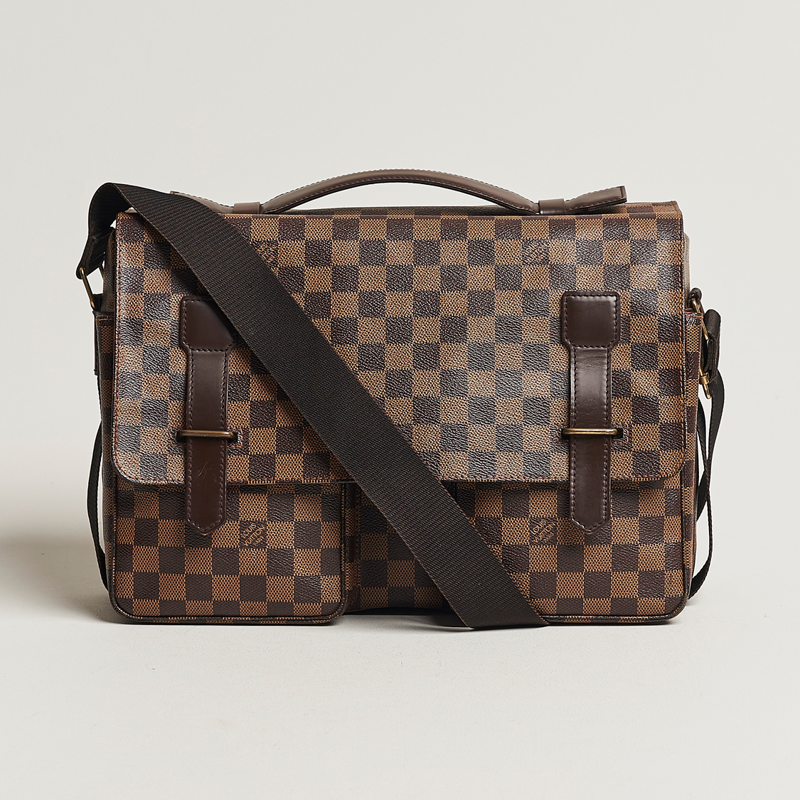 Herr | Louis Vuitton Pre-Owned Broadway Messenger Bag Damier Ebene | Louis Vuitton Pre-Owned | Broadway Messenger Bag Damier Ebene