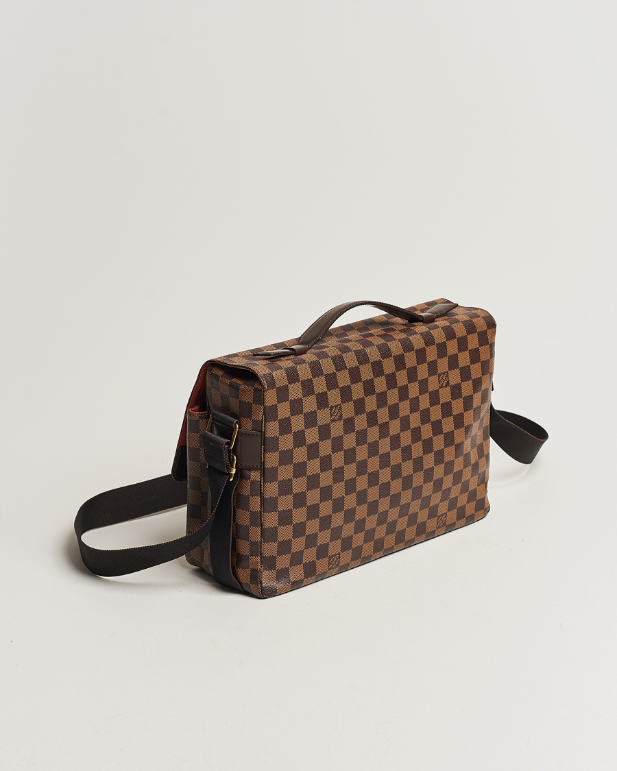 Herr | Louis Vuitton Pre-Owned Broadway Messenger Bag Damier Ebene | Louis Vuitton Pre-Owned | Broadway Messenger Bag Damier Ebene