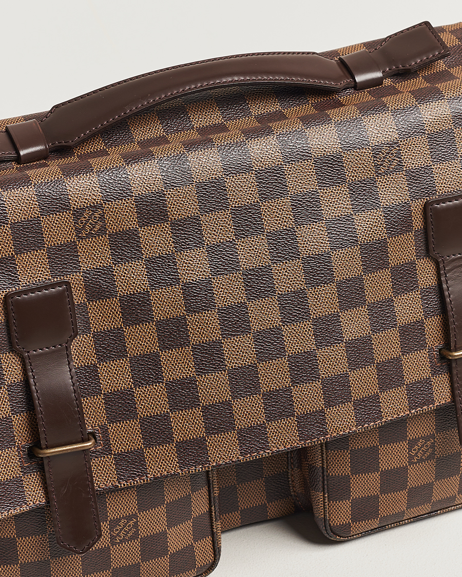 Herr | Louis Vuitton Pre-Owned Broadway Messenger Bag Damier Ebene | Louis Vuitton Pre-Owned | Broadway Messenger Bag Damier Ebene