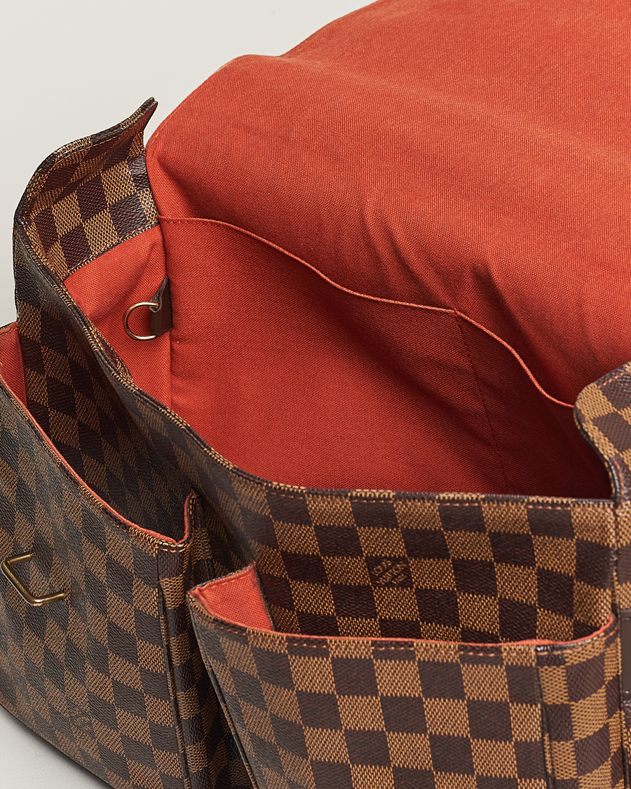 Herr | Louis Vuitton Pre-Owned Broadway Messenger Bag Damier Ebene | Louis Vuitton Pre-Owned | Broadway Messenger Bag Damier Ebene