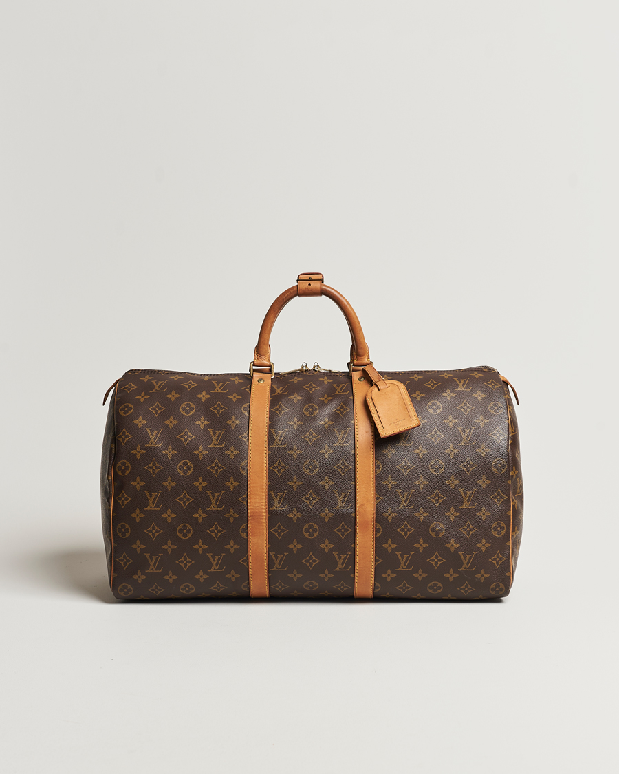 Herr | Louis Vuitton Pre-Owned Keepall 50 Bag Monogram | Louis Vuitton Pre-Owned | Keepall 50 Bag Monogram
