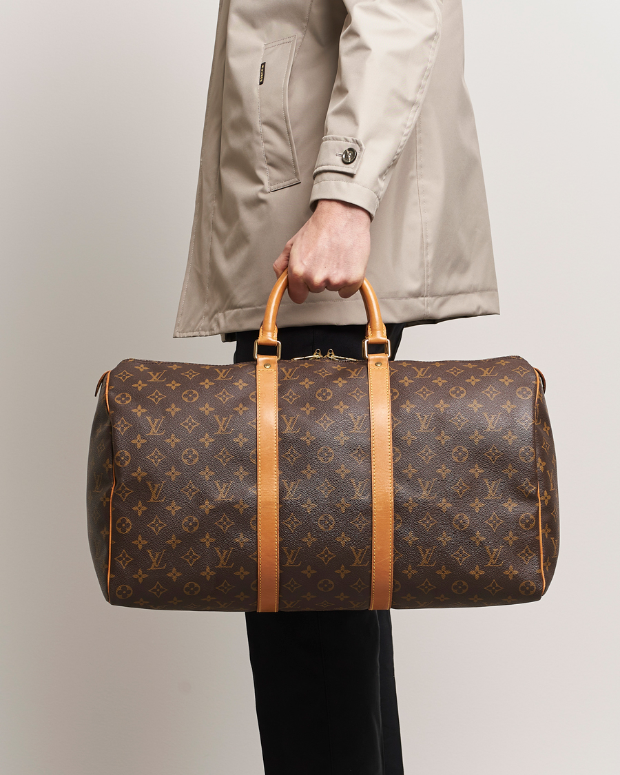 Herr | Pre-owned Accessoarer | Louis Vuitton Pre-Owned | Keepall 50 Bag Monogram 