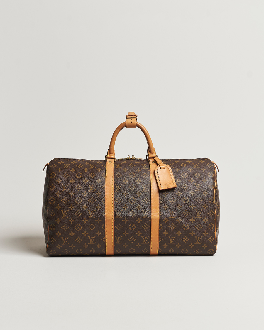Herr | Louis Vuitton Pre-Owned Keepall 50 Bag Monogram | Louis Vuitton Pre-Owned | Keepall 50 Bag Monogram