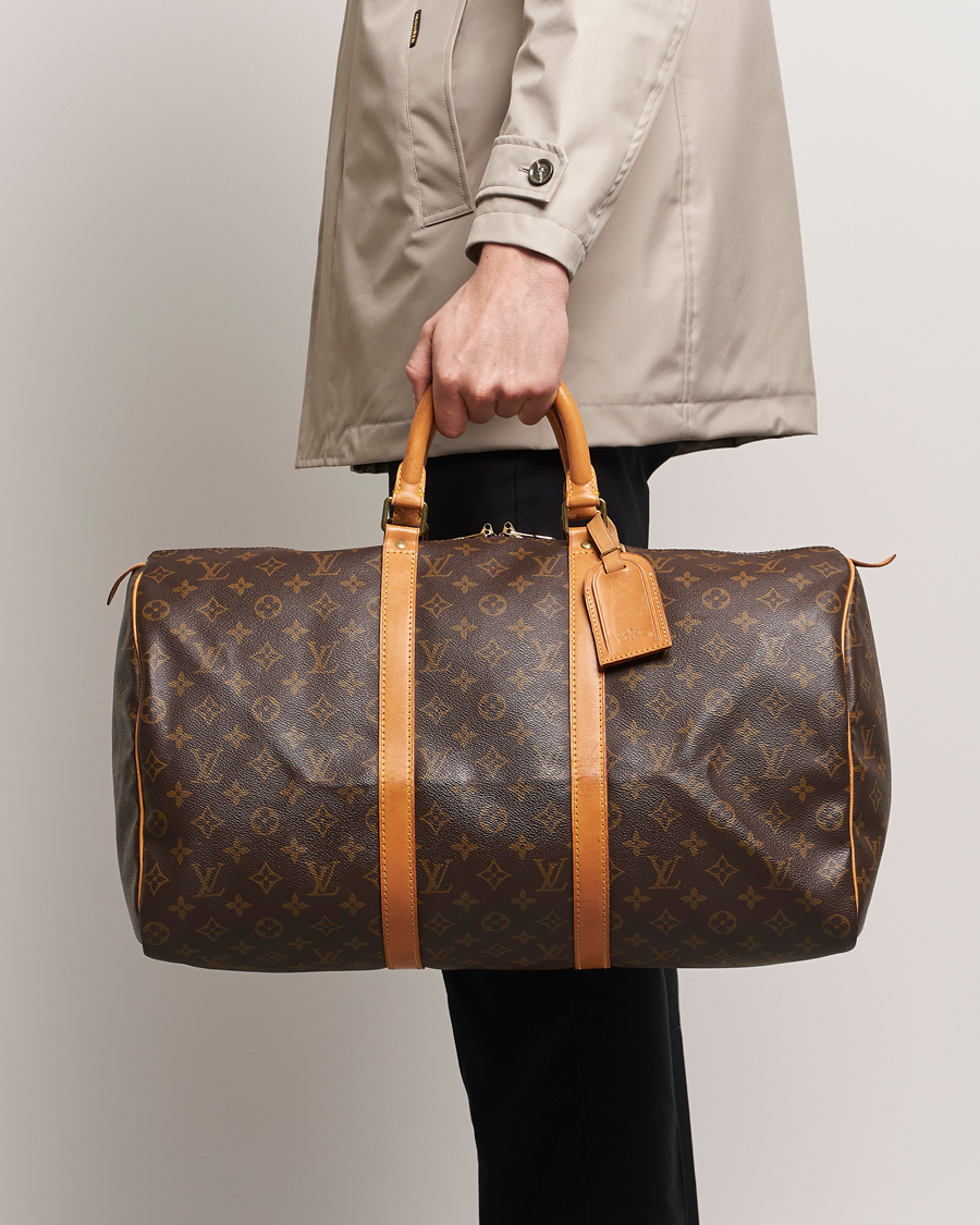 Herr | Louis Vuitton Pre-Owned | Louis Vuitton Pre-Owned | Keepall 50 Bag Monogram 