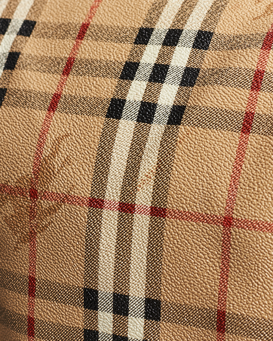 Herr | Burberry Pre-Owned Duffle Bag Haymarket Check | Burberry Pre-Owned | Duffle Bag Haymarket Check