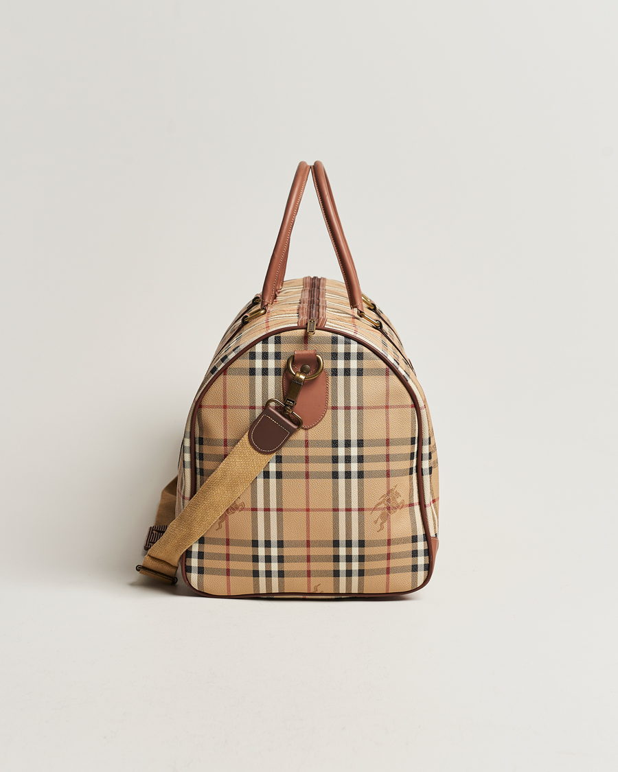 Herr | Burberry Pre-Owned Duffle Bag Haymarket Check | Burberry Pre-Owned | Duffle Bag Haymarket Check