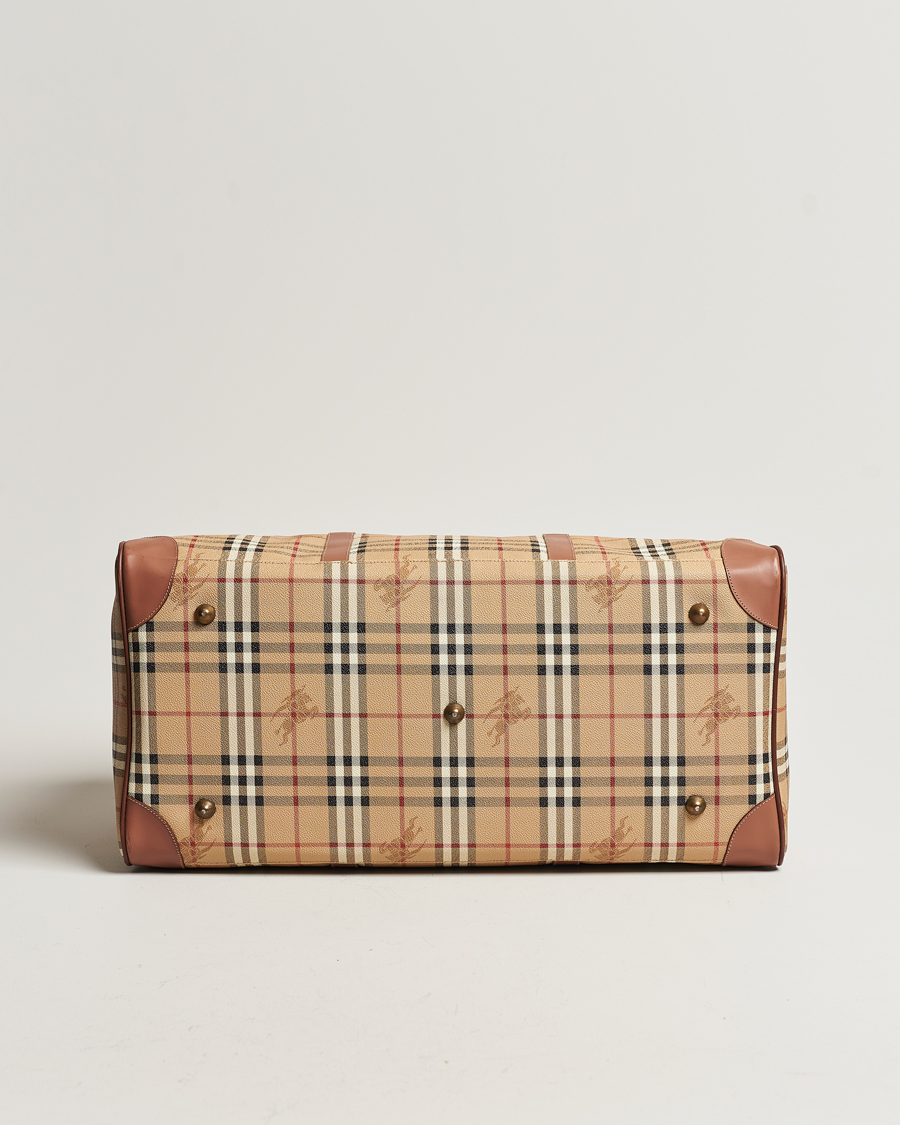 Herr | Burberry Pre-Owned Duffle Bag Haymarket Check | Burberry Pre-Owned | Duffle Bag Haymarket Check