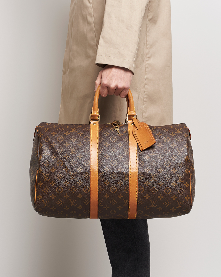 Herr | Louis Vuitton Pre-Owned Keepall 45 Bag Monogram  | Louis Vuitton Pre-Owned | Keepall 45 Bag Monogram 