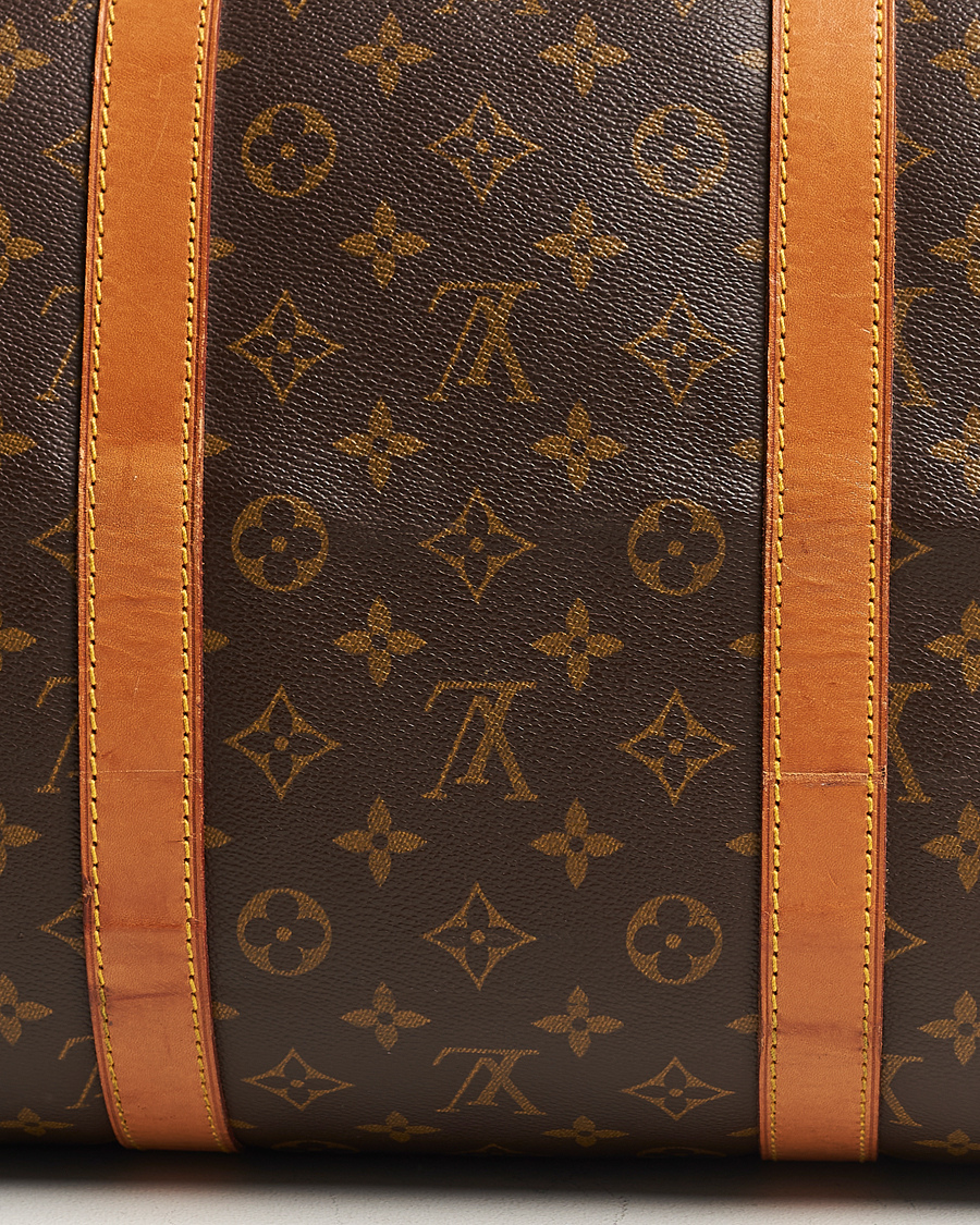 Herr | Louis Vuitton Pre-Owned Keepall 55 Bag Monogram | Louis Vuitton Pre-Owned | Keepall 55 Bag Monogram