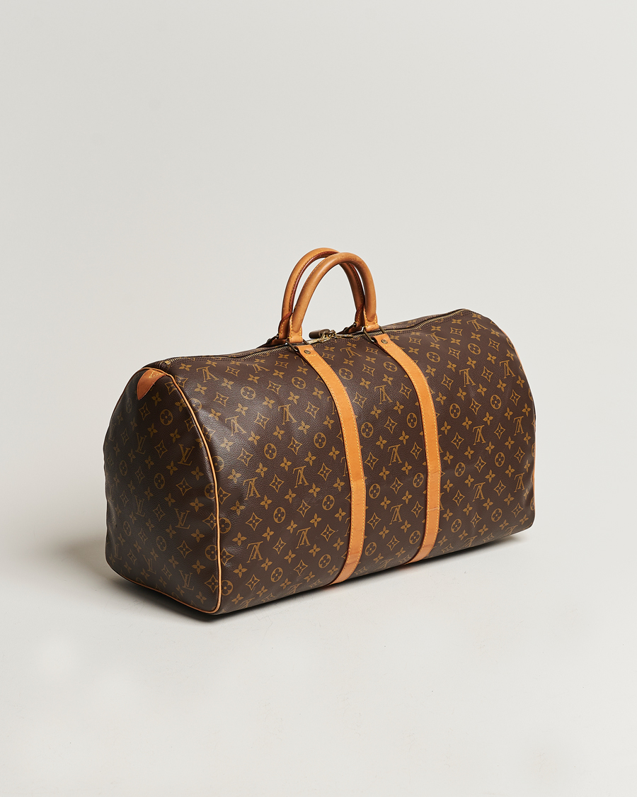 Herr | Louis Vuitton Pre-Owned Keepall 55 Bag Monogram | Louis Vuitton Pre-Owned | Keepall 55 Bag Monogram