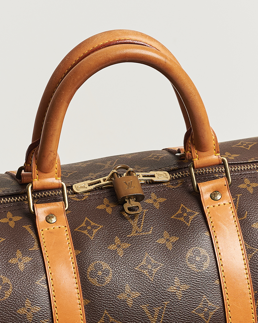 Herr | Louis Vuitton Pre-Owned Keepall 55 Bag Monogram | Louis Vuitton Pre-Owned | Keepall 55 Bag Monogram